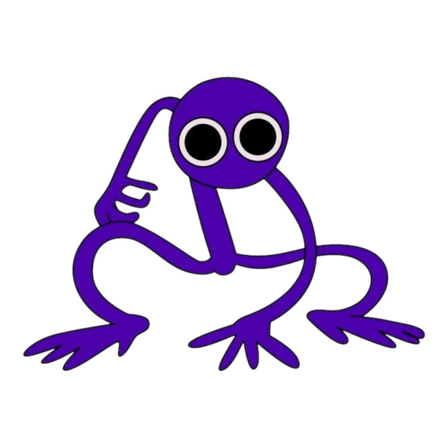 Rainbow Friends Purple